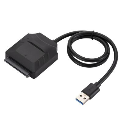 China LAPTOP 5GBPS USB 3.0 to SATA Adapter Cable USB to SATA 3 Cable Support 2.5 Pin 22 External 3.5 HDD SSD Hard Drive Computer Connector Fit for sale