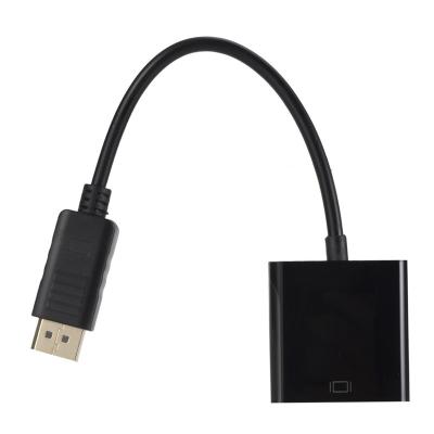 China LAPTOP 0.2M DisplayPort to DVI Adapter DisplayPort to DVI Cable Adapter Converter Male to Female for Monitor Projector Displays for sale