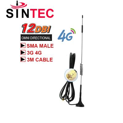 China CDMA/GPRS/GSM/ Automotive 2.4G/WCDMA/LTE/3G/4G Sucker Antenna/Broadband Antenna for sale