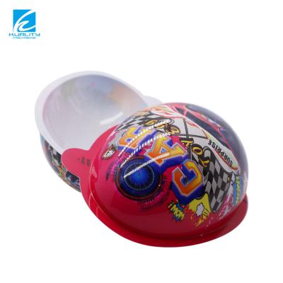 China Custom Printed Surprise Egg Shell Blister For Chocolate And Moisture Proof Toys for sale