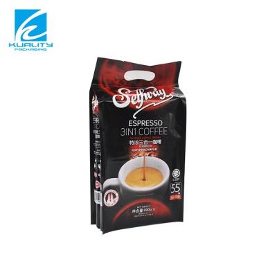 China Custom Printed Heat Seal Side Gusset Barrier Plastic Laminated Coffee Beans In Bags Wholesale for sale