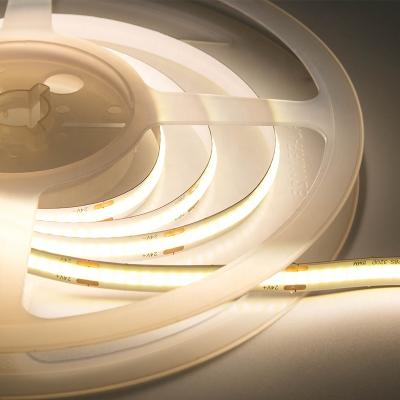 China High quality custom hotel 12V 24V flexible led rope cob led strip light led strip 5meter for sale