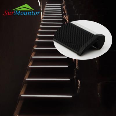 China For Cinema Led Staircase Light Cinema Stair Aluminum Profile For Led Step Profile Light for sale