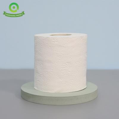 China Virgin Pulp Good Quality Tissue Tissue Roll Eco-friendly Customized Toilet Paper With Company Logo for sale