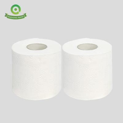 China Comfortable Virgin Pulp Toilet Paper 2ply 3ply 4ply Core Tissue Paper OEM Custom Design Toilet Paper for sale