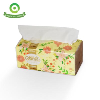 China Wholesale Box Tissue Facial Tissue Custom Sizes Wood Pulp Facial Tissue 2ply 3ply Virgin Soft Tissue Paper Package for sale