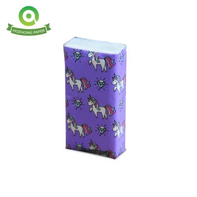 China Eco-friendly Mini Pocket Tissue Paper Napkin 3ply 4ply Pulp Pocket High Quality Paper Virgin Tissue for sale