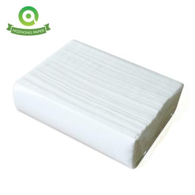 China Hotel Virgin Wood Pulps Strong Absorbency N-ply Hand Towel Paper for sale