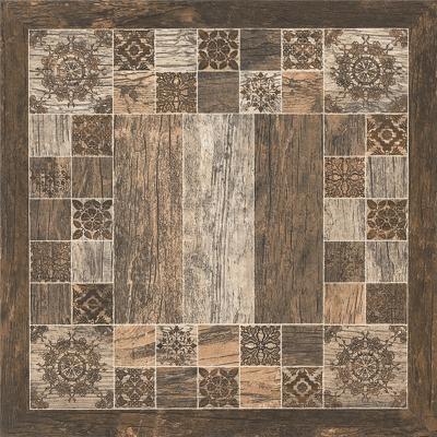 China Anti-dirty Rustic Tiles Bathroom Wall Tiles Floor Ceramic Stone Sheet Looking Like Small Flower Tile for sale