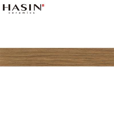 China Hasin Factory Price Modern Wooden Flooring Porcellanato Step Bedroom 200x1200mm Matt Glazed Tile for sale