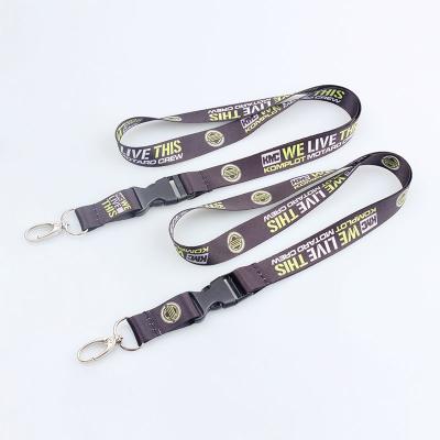 China 2016 New arrival polyester printed lanyard without fading for sale