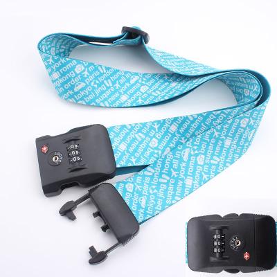 China china wholesale merchandise custom made charms luggage strap 180*5cmLuggage Belts for sale