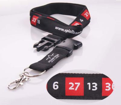 China Gifts & Crafts » Promotional Gifts satin woven lanyards for sale