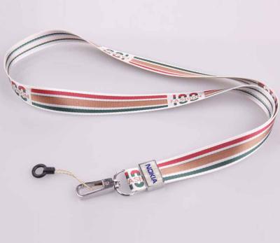 China Gifts & Crafts » Promotional Gifts custom Polyester stripe woven lanyards for sale