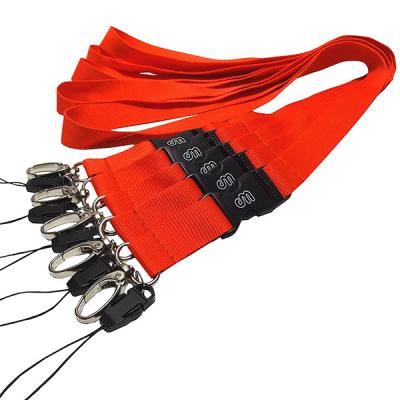 China Wholesale polyester neck lanyard no minimum order with J-hook for sale