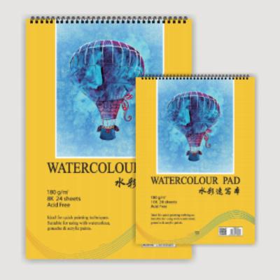 China 180g Paper Watercolor Pad 8K 16K FL-WP024 for sale