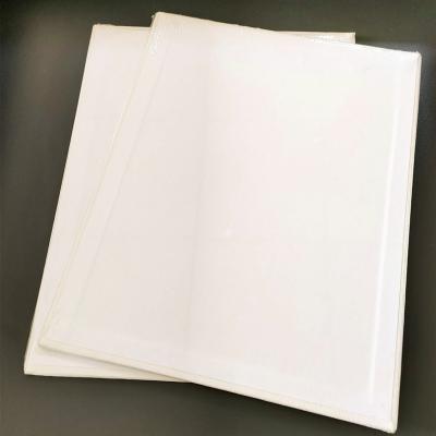 China Cotton Canvas Panel 8 Inch X10 3mm Painting Thickness For Painting 280GSM 100% Cotton Material for sale