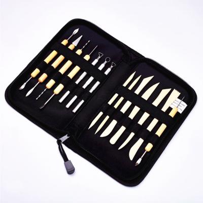 China 14pcs Pottery Clay Tool Carving Knife Sculpting Tool Kit Wood Art Painting Set for sale