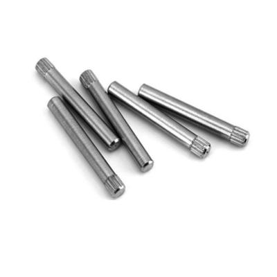 China Factory Hot Sale High Qulity and High Precision Customized Metal Cutting Axles Stainless Steel Knurled Shafts for sale