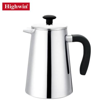 China PORTABLE Factory Double Wall Stainless Steel With French Handle Restaurant Plastic Press Maker Hotel Coffee for sale