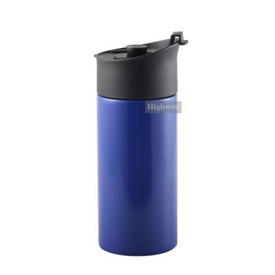 China Highwin Factory Navy Blue Stainless Steel R1001 Double Wall 10oz 16oz Travel Coffee Mug Viable Press for sale