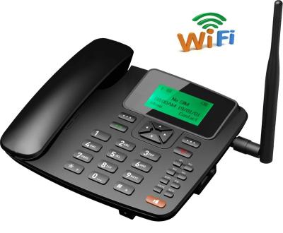 China Memory Stick 4G Fixed Cordless Phone FWP SIM Card Cordless Landline Phone with WIFI Hotspot L6600-BW/SC for sale