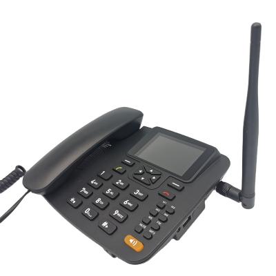 China GSM 4G Fixed Memory Wireless Desktop Key Phone Land Line Cordless Phone with WIFI Hotspot L3600C for sale