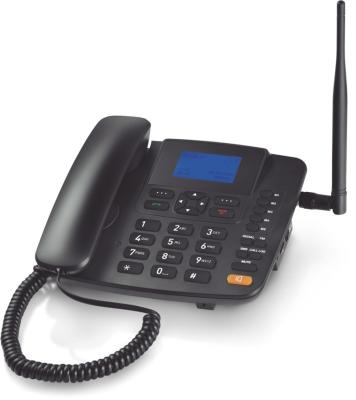 China Fm Radio 2g GSM Fixed Cordless Phone Fwp With Sim Card Desk Cordless Phone Single Or Dual GW3500-3G for sale