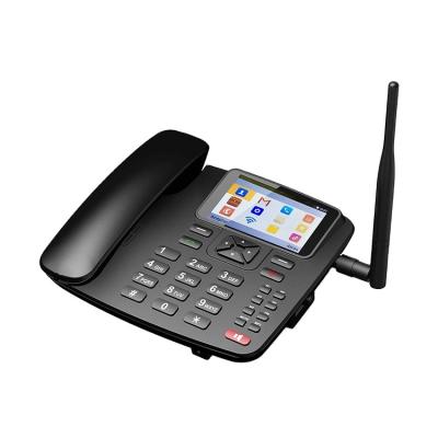 China Low Cost 3g Fixed Desk Cordless Phone Cordless Desk Phone Terminals With Sim Card For Home Office W6600-3G for sale