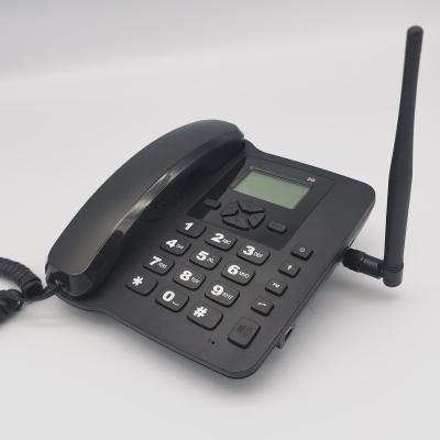 China High Quality 2G Fm Radio Fixed Cordless Phone Big Key Dual SIM Card Cordless Phone for sale