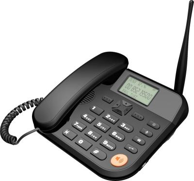 China GSM 2G Manufacturers Fixed FWP SIM Card Home Cordless Desk Phone WP650-2G Cordless Phone for sale