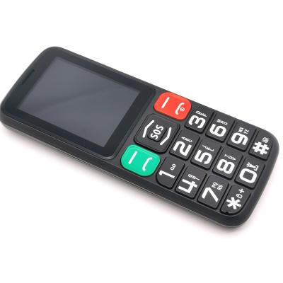 China Dual SIM Card Cheap Price 1.77 Inch Cell Phone One Top Button SOS Featurephone With Big Font for sale