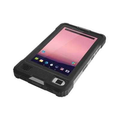 China Waterproof 8 inch 4g wifi nfc barcode scanner reader ip68 rugged pda android industrial tablet for sale