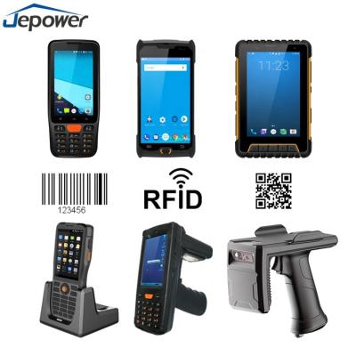 China Handheld computer Jepower Android pda qr code barcode scanner 2d for sale