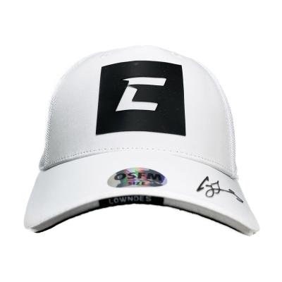 China breathable & Comfortable Logo Patch Hat High Quality Breathable Waterproof Tight Silicon Gorras Mesh White Sports Baseball Cap for sale