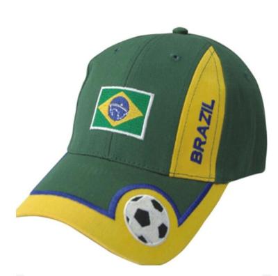 China JOINT Argentina Brazil Sun Hat Spain Portugal Netherlands Peaked Sports Game Qatar World Cup Soccer 2022 Hat for sale