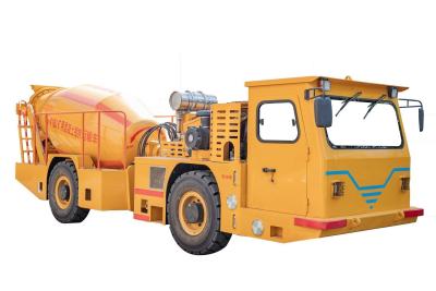 China 1400mm Feeding Height Wet Shotcrete Underground Concrete Mixing Truck for sale