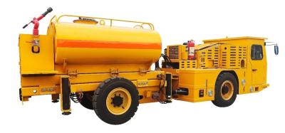 China Underground Fire Fighting Vehicle Water Tank Carrier for Mining 7795x1900x2235mm for sale