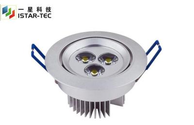 China Interior 3 W Led Ceiling Light Bulbs recessed led Downlights 50000H lifespan for sale