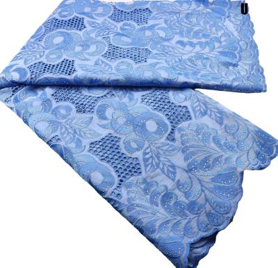 China 2023 Newest design swiss voile lace good quality swiss voile cotton lace fabric beautiful swiss voile lace for wedding for sale