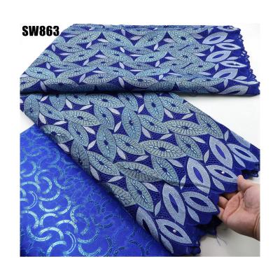 China lafaya lace african  top quality Dry swiss voile lace fabric for sale