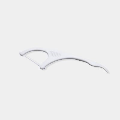 China Disposable Oral Degradable Anti-slip Handle Dental Floss Care Floss Care Floss Selection Disposable Natural Biodegradable for sale