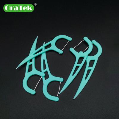 China Disposable Disposable Dental Floss Pick With High Quality Oral Hygiene Teeth Cleaning Care for sale