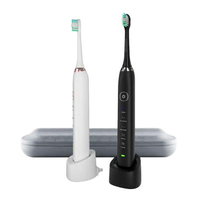 China Portable Electric Toothbrush Battery Operated Adult Deep Oral Cleaning Electric Toothbrush for sale