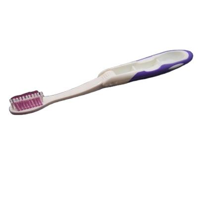 China Foldable Portable Folding Toothbrush With Super Soft Bristle Moving Toothbrush for sale