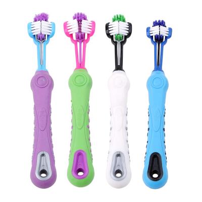 China Viable Dog Toothbrush Rod Pet Dog Cat Cleaning Tartar Stabilized Feeds Rubber Molar Bad Breath Dental Care Tools for sale