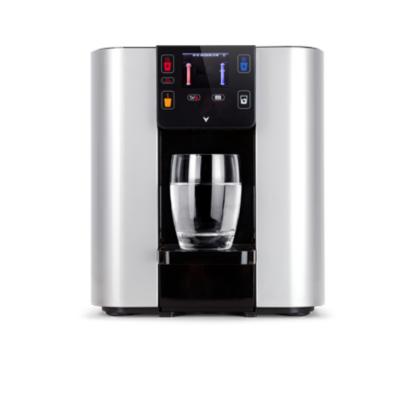 China Hotel Space Saver Water Dispenser Desktop Drinking Cooler with Hot and Cold Water for sale