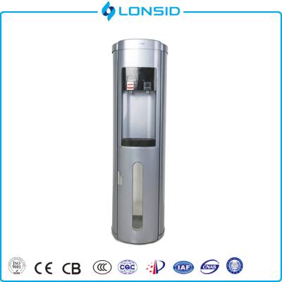 China Stainless Steel compressor cooling Carbon filter compressor cooling low price water dispenser stand with 16L cabinet or fridge for sale