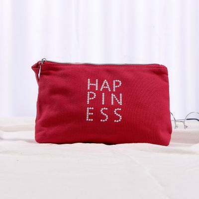 China Fashion Makeup Pouch Travel Professional Cosmetic Logo Printed Beauty Makeup Bags Private Label Cosmetic Bag Travel Makeup Bag 2023 for sale