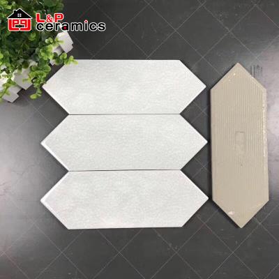 China Flat 2018 Stylish USA 4X12 INCH HEXAGON UNDERGROUND TILE FOR KITCHEN BACKSPLASH, BATHROOM WALL for sale